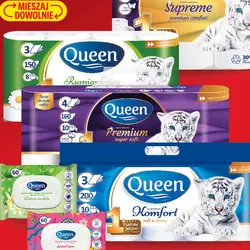 Papier toaletowy Queen Premium