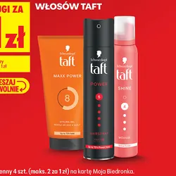 Kosmetyki do stylizacji włosów Taft