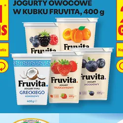 Jogurty owocowe w kubku Fruvita