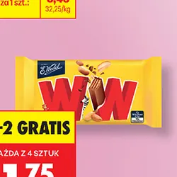 Wafelki orzechowe w mlecznej czekoladzie WW