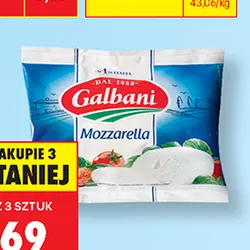 Ser mozzarella Galbani
