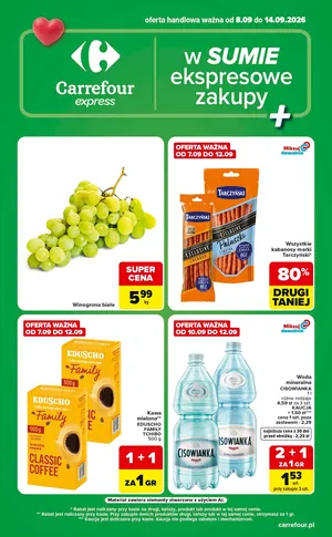 Gazetka Express w SUMIE ekspresowe zakupy