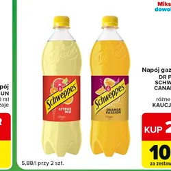 Napój gazowany Schweppes