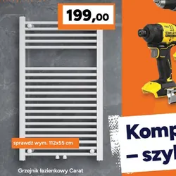 Grzejnik łazienkowy Carat