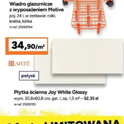 Płytka ścienna Joy White Glossy