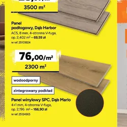 Panel winylowy SPC, Dąb Marlo