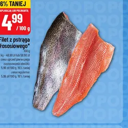 Filet z pstrąga łososiowego