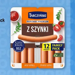 Parówki z szynki lub z fileta Family Pack