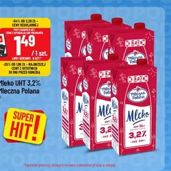Mleko UHT 3,2% Mleczna Polana