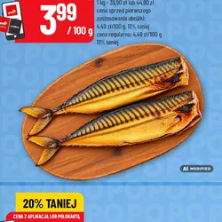 Makrela tusza wędzona