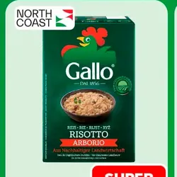Ryż do risotto ARBORIO GALLO