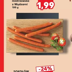 Kiełbaski śląskie bez osłonki