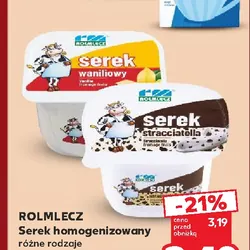 Rolmlecz Serek homogenizowany