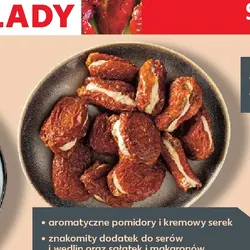 Suszone pomidory z serkiem