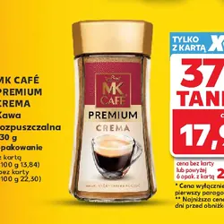 MK CAFÉ PREMIUM CREMA Kawa rozpuszczalna