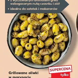 Grillowane oliwki w marynacie czosnkowo-ziołowej