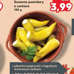 Zielone pepperoni z serkiem