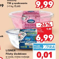 Filety śledziowe w sosie