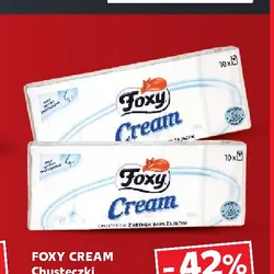 FOXY CREAM Chusteczki higieniczne