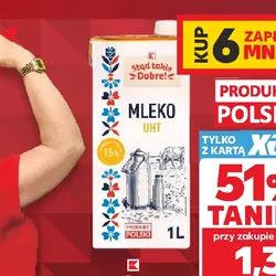 Mleko UHT 1,5%