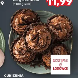 CUKIERNIA P. CHOJECKI Babeczki o smaku czekoladowym z nadzieniem śliwkowym