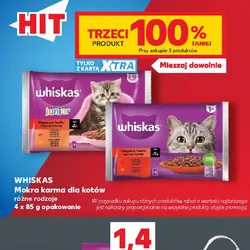 Whiskas mokra karma dla kotów