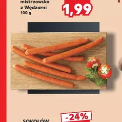 Kiełbaski śląskie bez osłonki