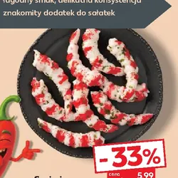 Surimi w kształcie krewetek
