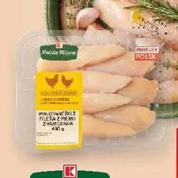 Polędwiczki z fileta z piersi polskiego kurczaka