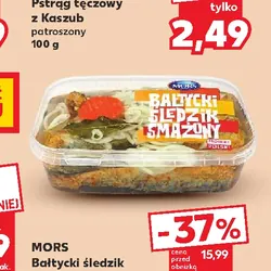 Bałtycki śledzik smażony