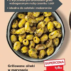Grillowane oliwki w marynacie czosnkowo-ziołowej