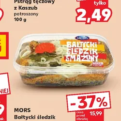 Bałtycki śledzik smażony