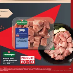 Mięso na gulasz z szynki wieprzowej