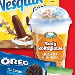 Lody Koral Koktajlowe