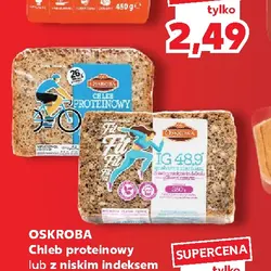 Chleb proteinowy lub z niskim indeksem glikemicznym
