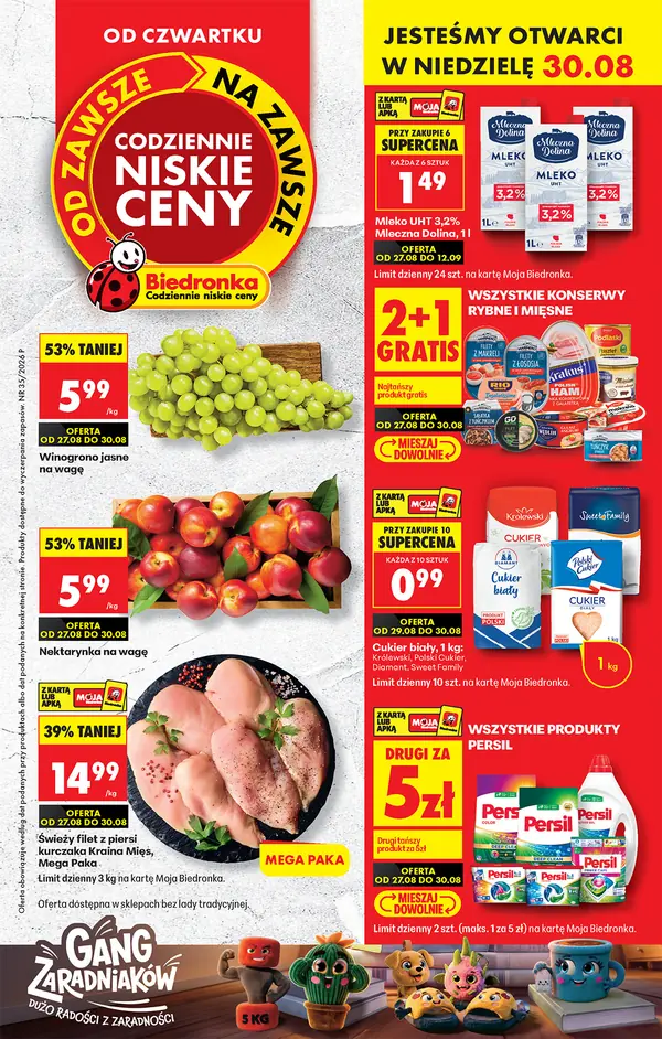 Strona 1 gazetki Biedronka