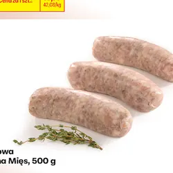 Kiełbasa biała surowa z tymiankiem Kraina Mięs