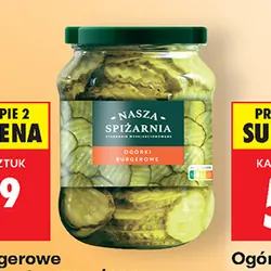 Ogórki burgerowe Nasza Spiżarnia
