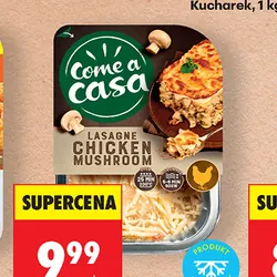 Lasagne chicken mushroom Come a Casa