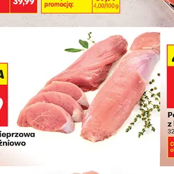 Polędwiczka wieprzowa pakowana próżniowo Kraina Mięs