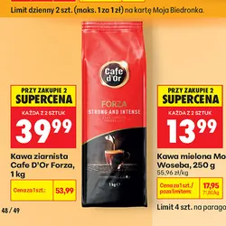 Kawa ziarnista Cafe D'Or Forza