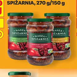 Pomidory suszone w słoiku Nasza Spiżarnia