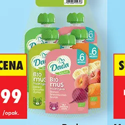 Mus owocowo-warzywny Dada Baby Food BIO