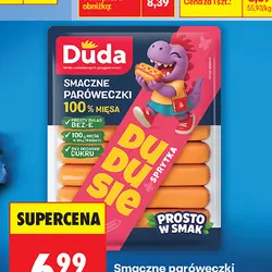 Smaczne paróweczki Dudusie, 200 g