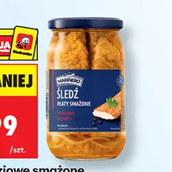 Płaty śledziowe smażone w zalewie octowej Marinero, 800 g/330 g