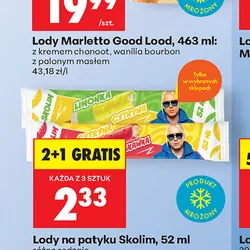 Lody na patyku Skolim, 52 ml