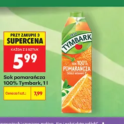 Sok pomarańczowy 100% Tymbark