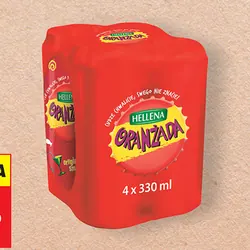 Napój gazowany oranżada Hellena