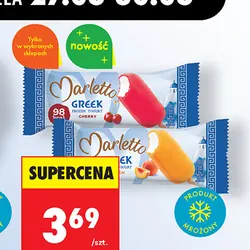 Lody jogurtowe greckie na patyku Marletto, 70 g