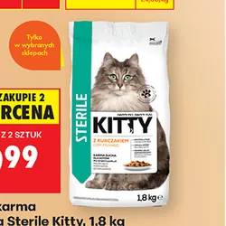 Sucha karma dla kota Sterile Kitty